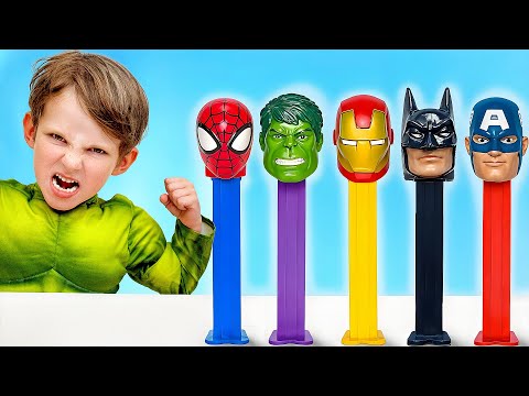 Alex turn into superheroes 🦸♂️🦸♀️ and helps his friends! 👫💥