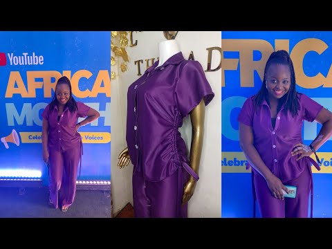 How to make a RUCHED SHIRT with COLLAR | BUTTON SHIRT | Cutting and Stitching