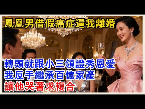 鳳凰男假癌症逼離婚，轉頭就跟小三領證，我反手繼承百億，讓他哭著求複合#為人處世#生活經驗#情感故事#故事#小說#戀愛#婚姻#老年健康#有声读物#子女#出軌#落日故事會