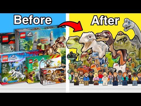 I Built Every Lego Jurassic Park Set