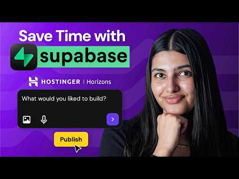 How to Integrate Supabase with Your Hostinger Horizons Project: Quick and Easy | In Hindi