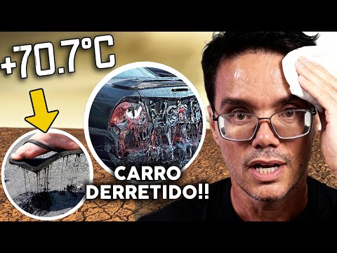 IMPOSSÍVEL RESPIRAR! VISITANDO O LUGAR MAIS QUENTE DO MUNDO (70.7°C) DESERTO DE LUT - Peter Reage