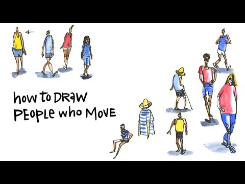 Drawing People Who Move