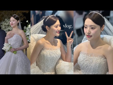 💍 제 결혼식 같이 보실래요? | 본식 vlog • 결혼식 D-6 준비기록 (ft. 염색 / 왁싱 / 네일 등)