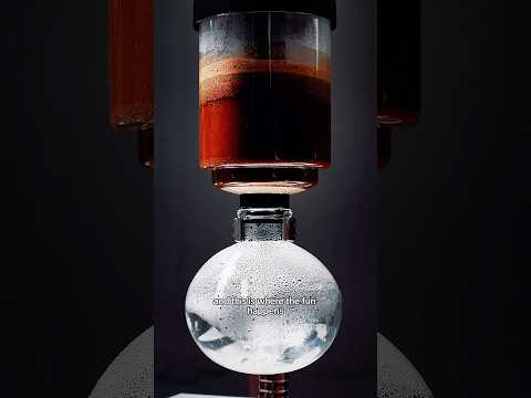 The magic of the coffee siphon