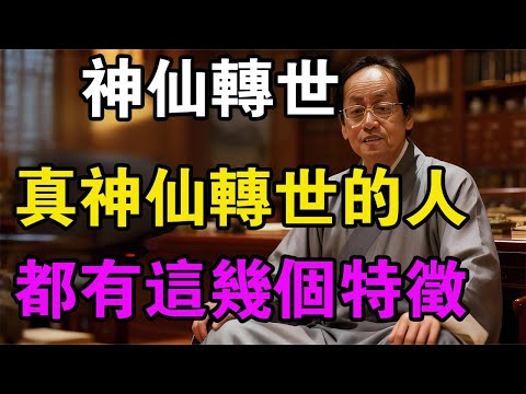 倪海廈：有些人是神仙卻不知道！真正神仙轉世的人，身上會有這種特徵！#倪海廈 #倪師傳承 #修行 #福報
