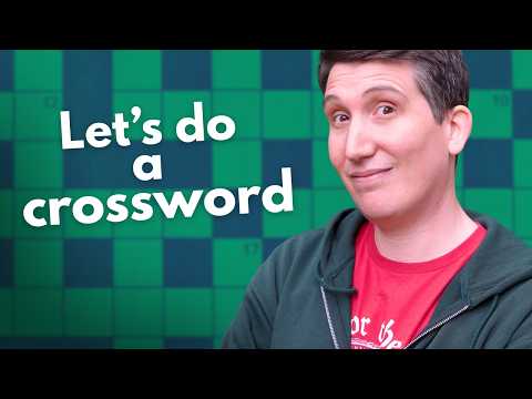 SPECIAL: Let's just do a nice crossword together.