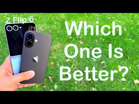 iPhone 16 Vs Z Flip 6