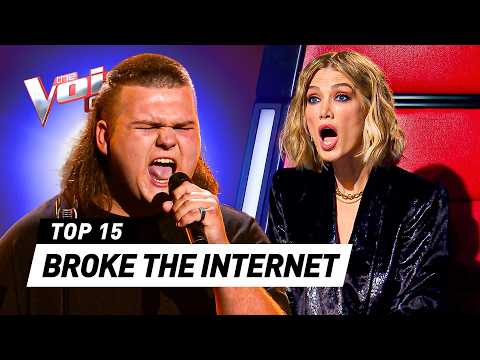 Blind Auditions That BROKE THE INTERNET!