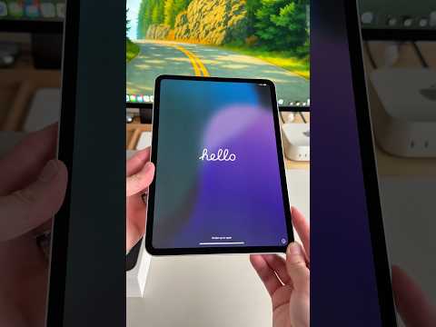 Unboxing the M4 iPad Pro Silver 😮‍💨