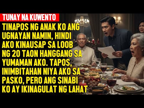 Anak Ko, 20 Taon Akong Hindi Kinausap. Pero Nang Yumaman Ako, Inimbitahan Ako sa Pasko...
