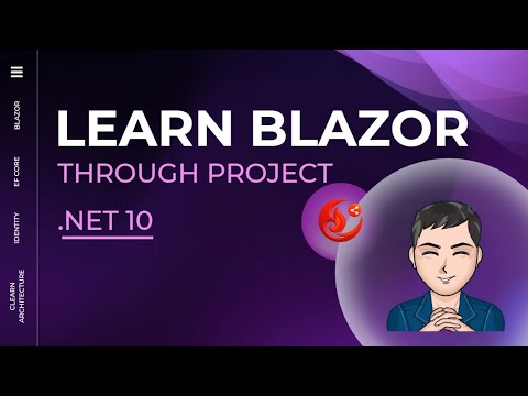 Learn Blazor Through Project In 2 Hours (.NET 10) | Identity | EF Core | Clean Architecture