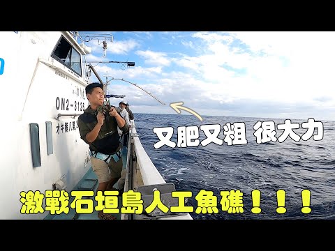 石垣釣魚Ep2︱本地獨特釣法 激戰人工魚礁 條條都又肥又大 ！最後300G鐵板竟然中大魚？石垣島批發市場參觀！