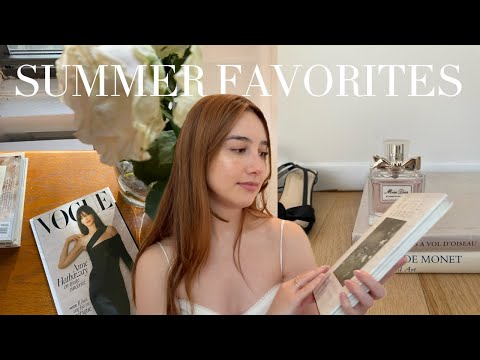 Summer favorites - Teas, magazines, candles, perfumes & more