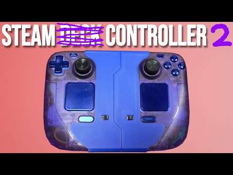 Valve Took Too Long… So I Built the Steam Controller 2 | DIY Steam Deck Controller