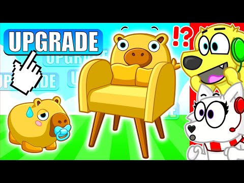 Upgrading my CAPYBARA 9,281,352 times in Roblox! (EXPENSIVE)