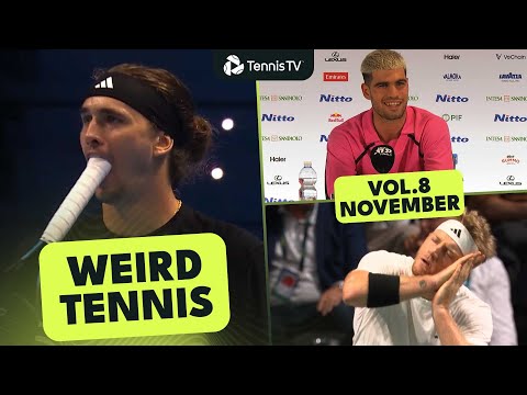 Welcome To The Bublik Show; Cold Celebrations & Wild Match Interruptions 🕷️ 😬 | Weird Tennis Vol. 8