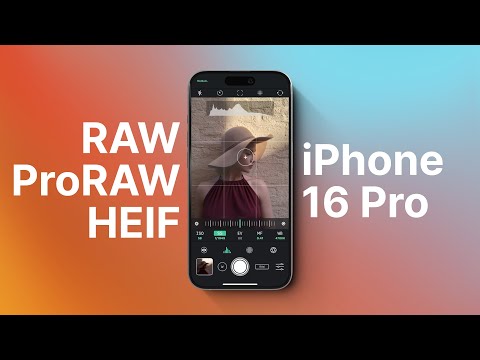 iPhone RAW vs ProRAW vs HEIF // Which Should You Use?