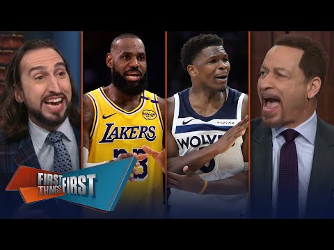 Timberwolves eliminate Lakers in 5 games, Did people sleep on Minnesota? | NBA | FIRST THINGS FIRST