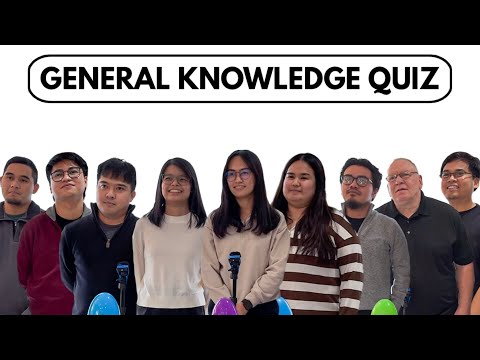 9 People vs Common Knowledge Quiz