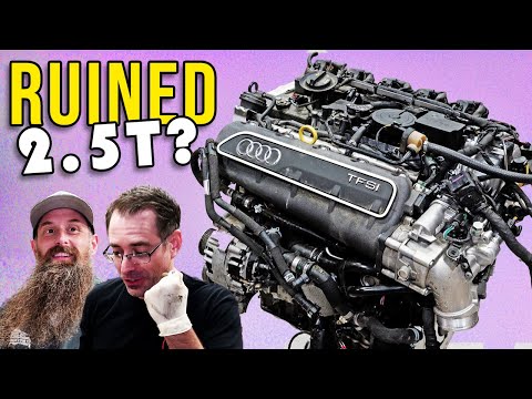Can this Crashed DAZA 2.5T Audi engine be Saved?