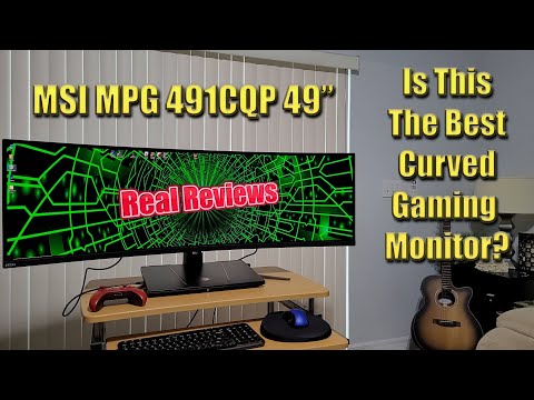 Best 49" Curved Gaming Monitor? MSI MPG 491CQP QD-OLED Unboxing and Real Review
