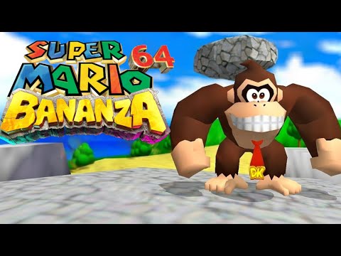 🔴DONKEY KONG BANANZA X SUPER MARIO 64 Full Game 100% Walkthrough?!? I Toadi