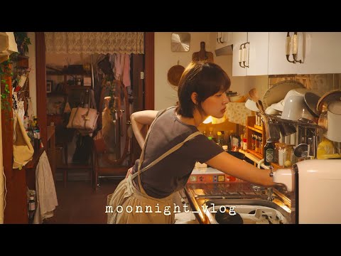 Stormy night, beef mushroom rice & radish soup✿ Diary with a friend at the National Museum of Korea