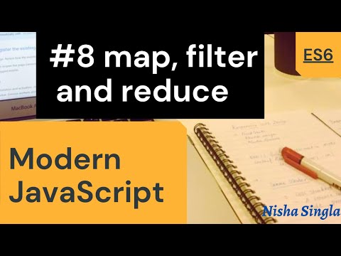 ES6 Tutorial #8: map, reduce and filter| Interview Question| Modern Javascript 2021