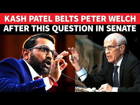 'Hey You, I'm The FBI Director': Kash Patel Cuts Off Question, SHOUTS At US Senator Welch | Watch