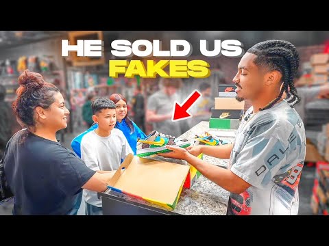 He Sold Us Fakes..