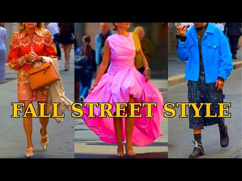 Iconic Italian Street Style✨Fall Trends, Chic Layered Outfits & Effortless Elegance on Milan Streets
