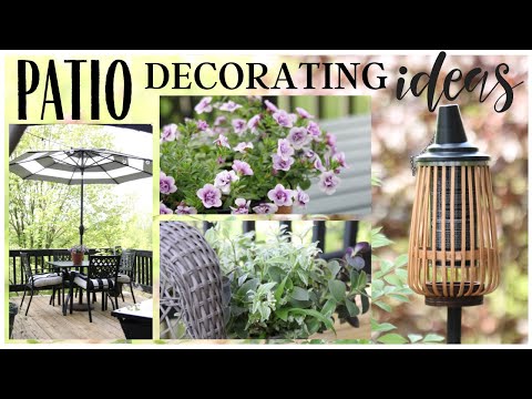 Deck Makeover 2023 ~ Patio Decorating Ideas ~ Deck Design ~ Patio Furniture ~ Patio Makeover 2023