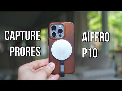 Aiffro P10 Review - The MagSafe SSD That Makes iPhone ProRes Actually USABLE
