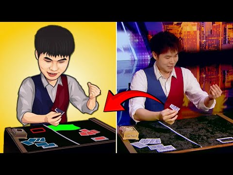 Eric Chien's Red-Blue Card Magic Secrets Revealed!