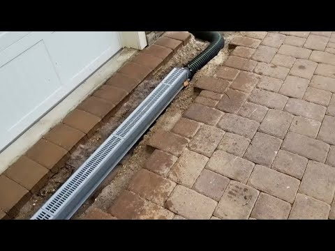 How to Install, Repair & Clean Channel Drain | Guaranteed to Collect Water