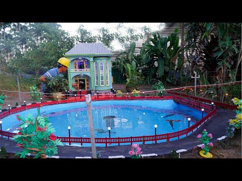 Build hydroelectricity for a beautiful little house