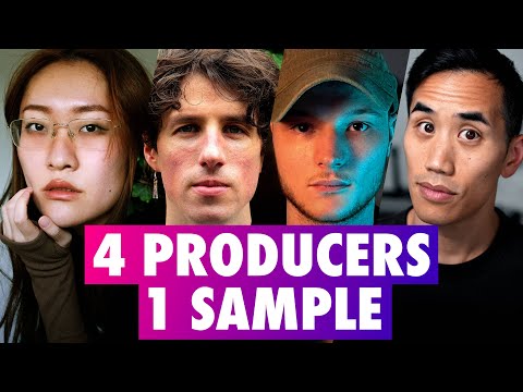 4 PRODUCERS FLIP THE SAME SAMPLE w/ JP Waksman, nyco nemesis, Haphaz7ard