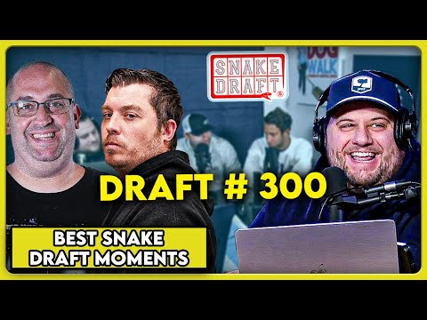 Ranking The Best Snake Draft Moments Of All Time - Snake Draft # 300 (Ft. Clem & Rico Bosco)
