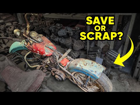 I Saved This Rare Motorcycle From A Hoarders Garage, WAS IT WORTH IT?