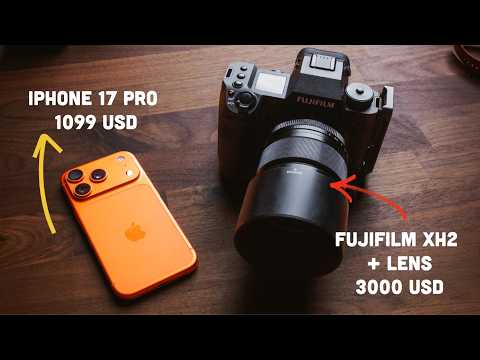 iPhone 17 Pro vs Professional Camera