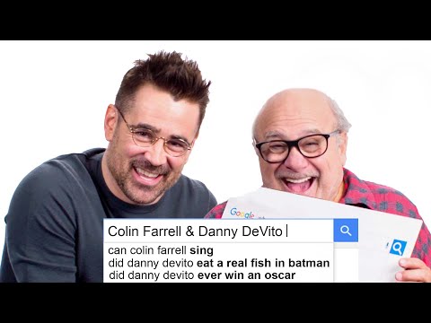 Colin Farrell & Danny DeVito Answer the Web's Most Searched Questions | WIRED