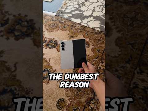 The DUMBEST REASON I LOVE my Fold 7