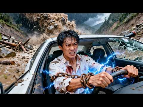 穷小伙被出轨妻子推入泥石流慘死，重生歸來逆天自救，一路殺穿絕境，轉身成為頂級大佬！#短劇 #drama #情感