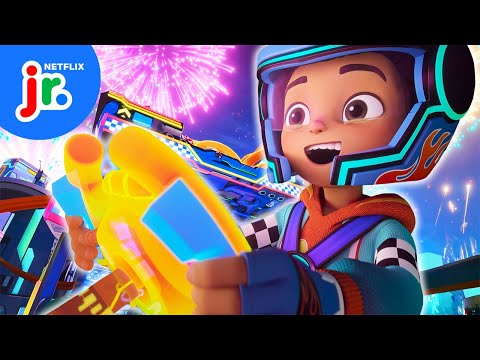 Hot Wheels City’s BEST Saves! 🔥 Hot Wheels Let's Race | Netflix Jr