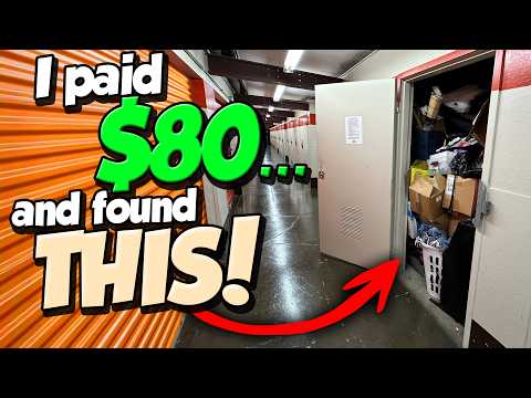 I paid $80 for this storage locker and found THIS!
