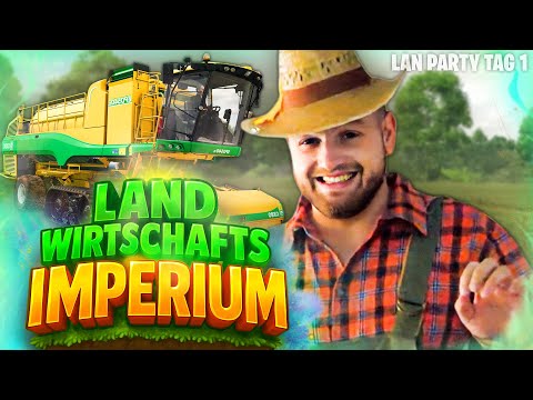💰😁 Von "BERG voll SCHULDEN" zu "EIGENER FUHRPARK & FELDER!" 🥳 LANDWIRTSCHAFTS SIMULATOR LAN Tag 1