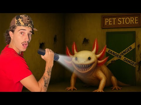 I Found an Abandoned Axolotl Pet Store!
