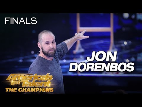 Jon Dorenbos: Magician Delivers Jaw-Dropping Performance - America's Got Talent: The Champions