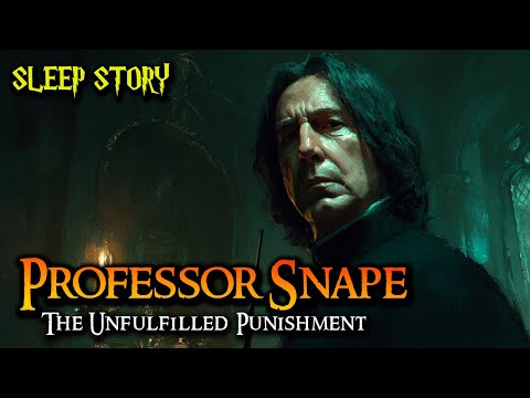Professor Snape – The Unfulfilled Punishment  |  HOGWARTS AMSR Bedtime Story